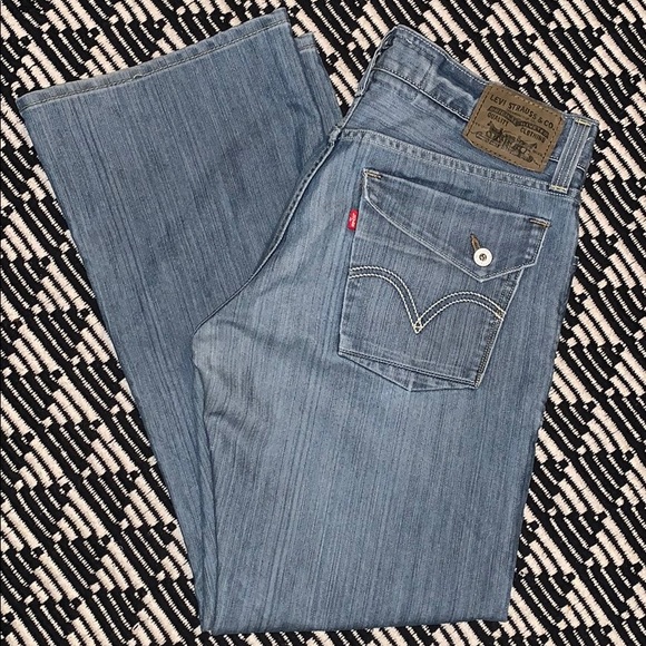 levi's men's jeans 527 boot cut